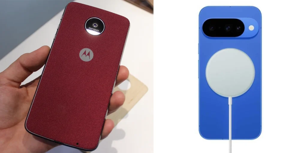 Google Pixel 10 e seus ímãs Qi2 podem ser o dispositivo perfeito para reviver a magia dos Moto Mods